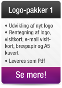 XLweb kan tilbyde attraktive logo pakker - l�s mere
