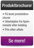 XLweb kan tilbyde produktbrocurer - l�s mere