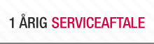 Hos XLweb kan du få 1 årig serviceaftale Hos XLweb kan du få 1 årig serviceaftale