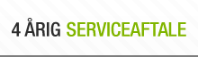 Hos XLweb kan du få 4 årig serviceaftale Hos XLweb kan du få 4 årig serviceaftale