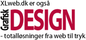XLweb.dk er ogs� grafisk logodesign - totall�sninger fra web til tryk